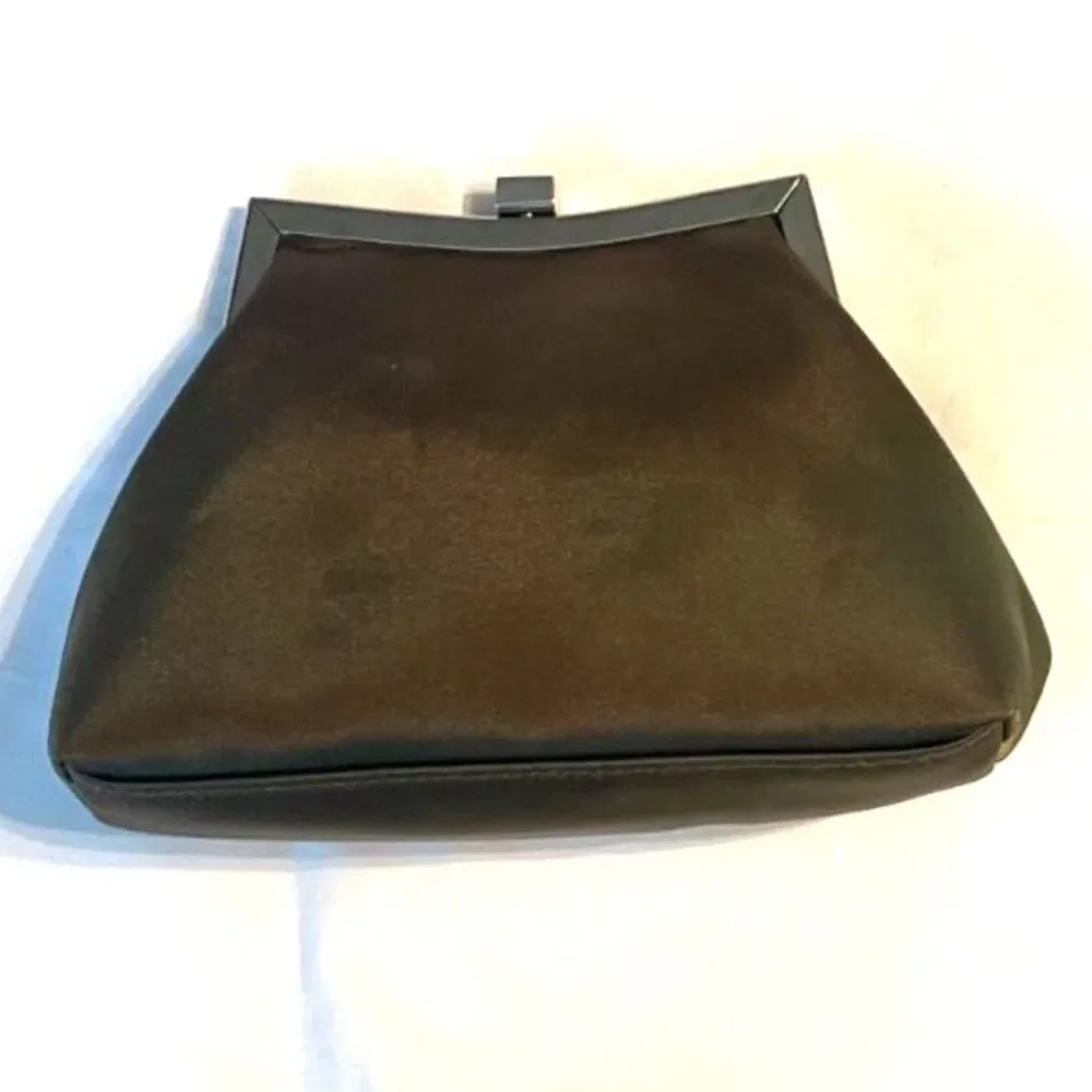 Liz Claiborne Kiss Lock Chain & Strap Evening Crossbody Bag Handbag Purse Clutch